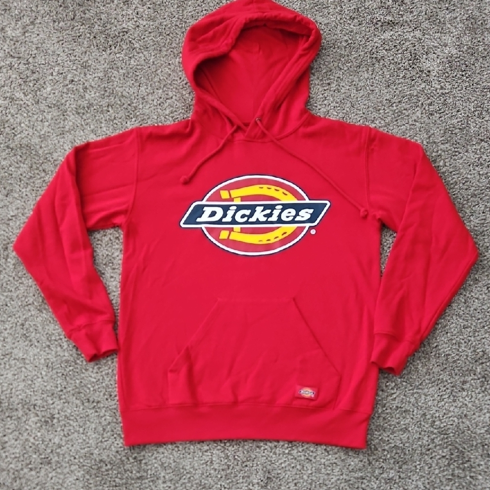 Dickies Red Classic Hoodie with Iconic Logo